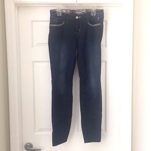 New Guess Marciano Dark Wash Jeans 5 Pockets 28